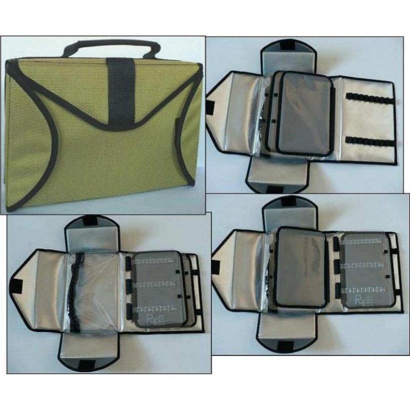 Fialari in Cordura da 140 spazi c/velcro cm 30x9x23h